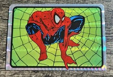 Vintage SPIDER-MAN Prism Vending Machine Sticker Marvel Comics 1990s