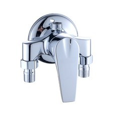 Easy Installation For Bathroom Shower Mixer Taps Chrome Plated Hot/Cold Water
