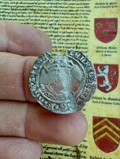 Henry VIII Silver Groat, Lis Mintmark, Laker Bust D, S2337E