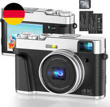 Digitalkamera 4K 48MP Autofokus Fotokamera Mit Optischem Sucher, Vlogging Digita
