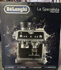De'Longhi La Specialista Prestigio Espresso Machine  Stainless Steel NEW