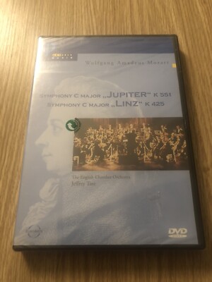 WOLFGANG AMADEUS MOZART SYMPHONY C MAJOR JUPITER LINZ DVD ENGLISCH NEU BLISTER
