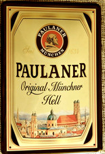 Blechschild, 20 x 30 cm, München, Alkohol, helles Bier,  Neu, OVP 