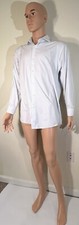 Perry Ellis "Portfolio" Men's dress shirt 16 32/33 White with Blue specks classy