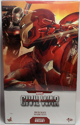 Hot Toys Marvel Civil War Iron Man Mark XLVI MK 46 MMS353 Hot Toys Marvel Civil War Iron Man Mark XLVI MK 46 MMS353