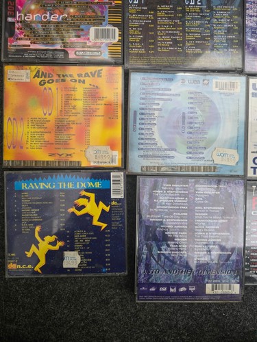 18x Rave CDs Gabber Hardcore Techno Trance House Rave Base Shocker Razorshock - Bild 3 von 12
