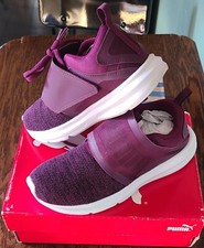 Puma Womens Enzo Strap Activewear Shoes - NEW in Box Tried On ONLY 