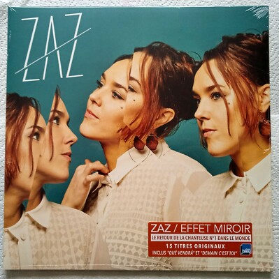 ZAZ - Spiegeleffekt /2 x Vinyl, LP, Album, Türkis /NEU im Blister + Sticker