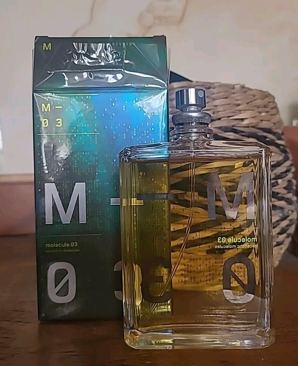 Escentric Molecules 03 (Vetiver) Eau de Toilette EDT 100ml In Box