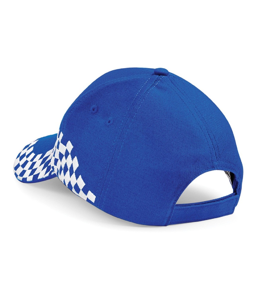 Casquette Baseball Beechfield Rouge/noir/bleu/blanc - 100% Coton Sergé - Neuf Avec étiquettes