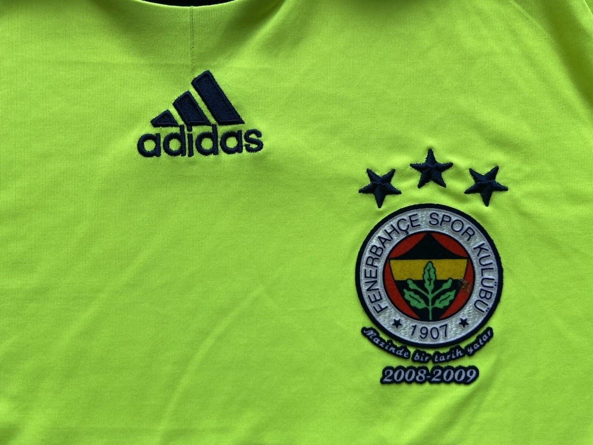 FENERBAHCE 2008 2009 THIRD FOOTBALL SHIRT SOCCER JERSEY ADIDAS sz