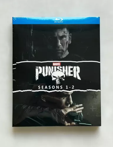 The Punisher: The Complete Series Seasons 1-2 (Blu-Ray, 6-Disc Box Set) New