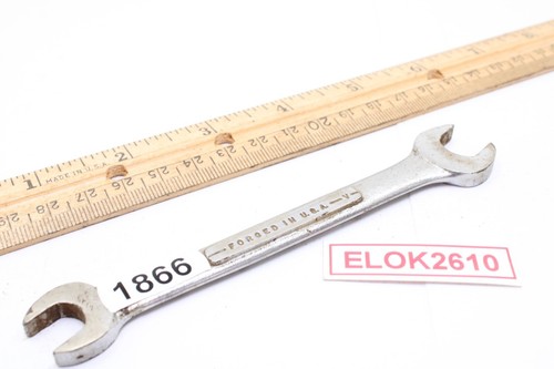 Craftsman -V- 3/8" x 7/16" SAE Chrome Open End Wrench USA