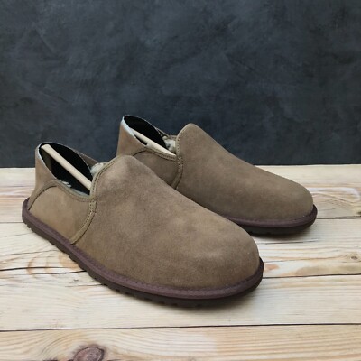SIZE 10. Ugg Cooke suede slipper loafers shoes. Men main image 3