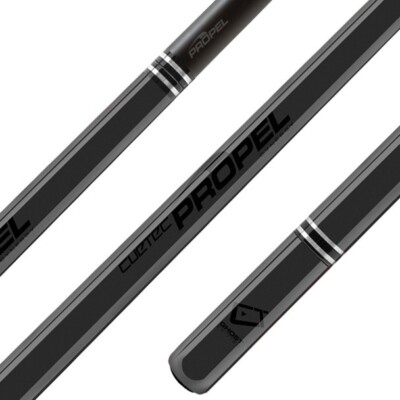 CUETEC PROPEL JUMP CUE GHOST EDITION 13.9MM KINTROL TIP CARBON