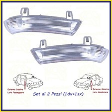 SET 2 FANALE FANALINO SPECCHIO PER VW GOLF 5 PASSAT EOS JETTA FRECCIA RETROVISOR