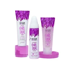 NEW Not Your Mother's Curl Talk 3 Pcs Set with Mousse, Cream & Gel FREE SHIPPING