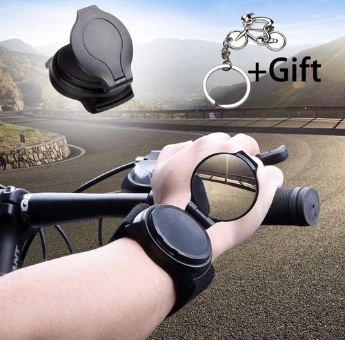 Bicycle Arm Mirror, Wrist Band Bike Mirrors for Safety Cycling Rotatable