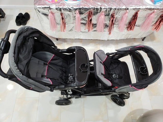 baby trend sit n stand double stroller millennium