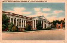 University of Virginia, Charlottesville, Va, Tichnor Bros., Inc., Postcard