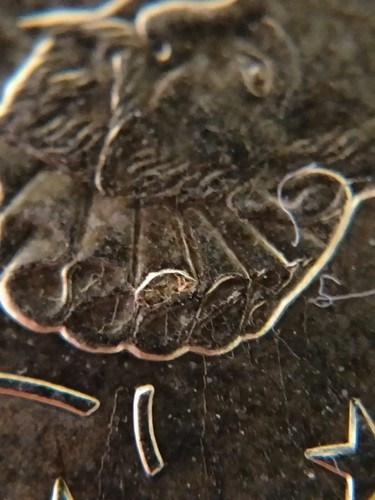 E12 Moneda con ERROR, 20 céntimos de euro, exceso de metal, 2023, España KM 1043 - Imagen 8 de 11