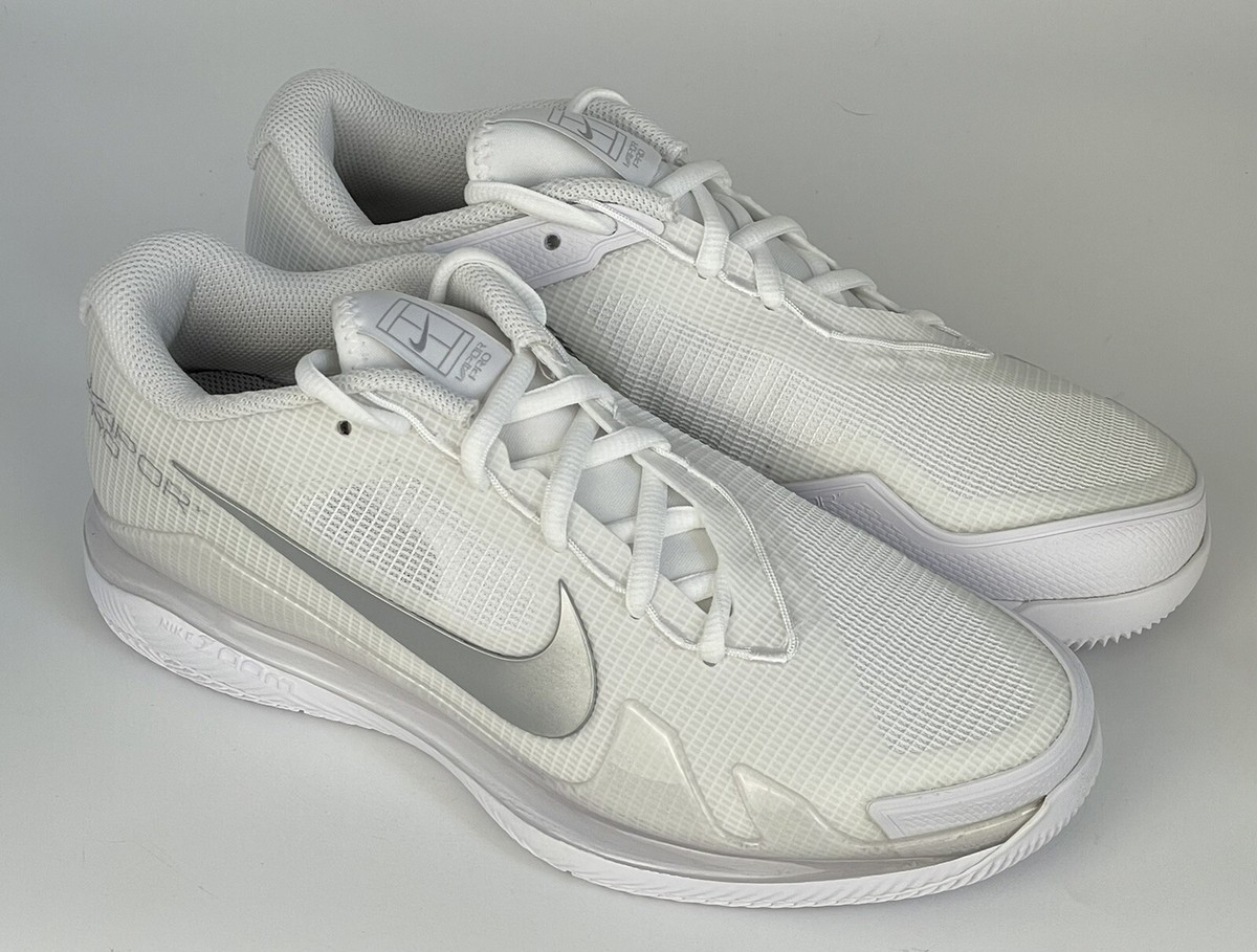 Nike Court Air Zoom Vapor Pro HC 'White Silver' (CZ0222-108 Nike Court Air Zoom Vapor Pro HC 'White Silver' (CZ0222-108