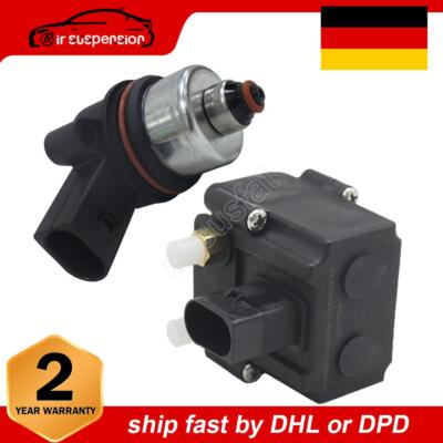 Luftfederung Kompressor Ventilblock + Magnetventil Für BMW 5 7er F07 F11 F01 F02