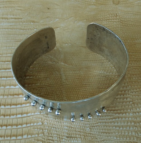 Vintage Dawn Middleton Sterling Silver Cuff Bracelet - Picture 5 of 5