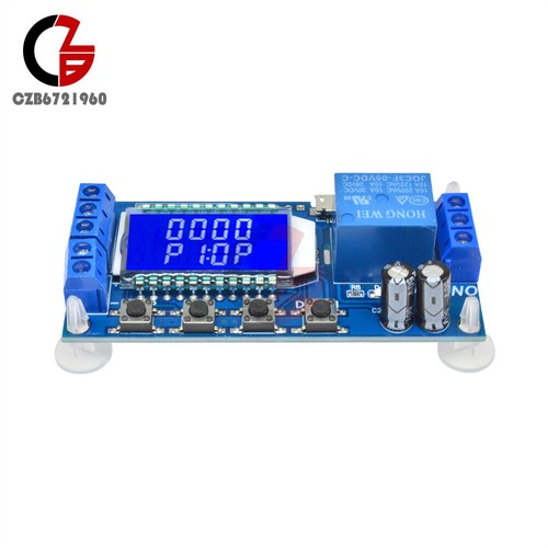 6-30V Micro USB Relay Module Delay Trigger Cycle Timer Time Circuit LCD display - Picture 7 of 35