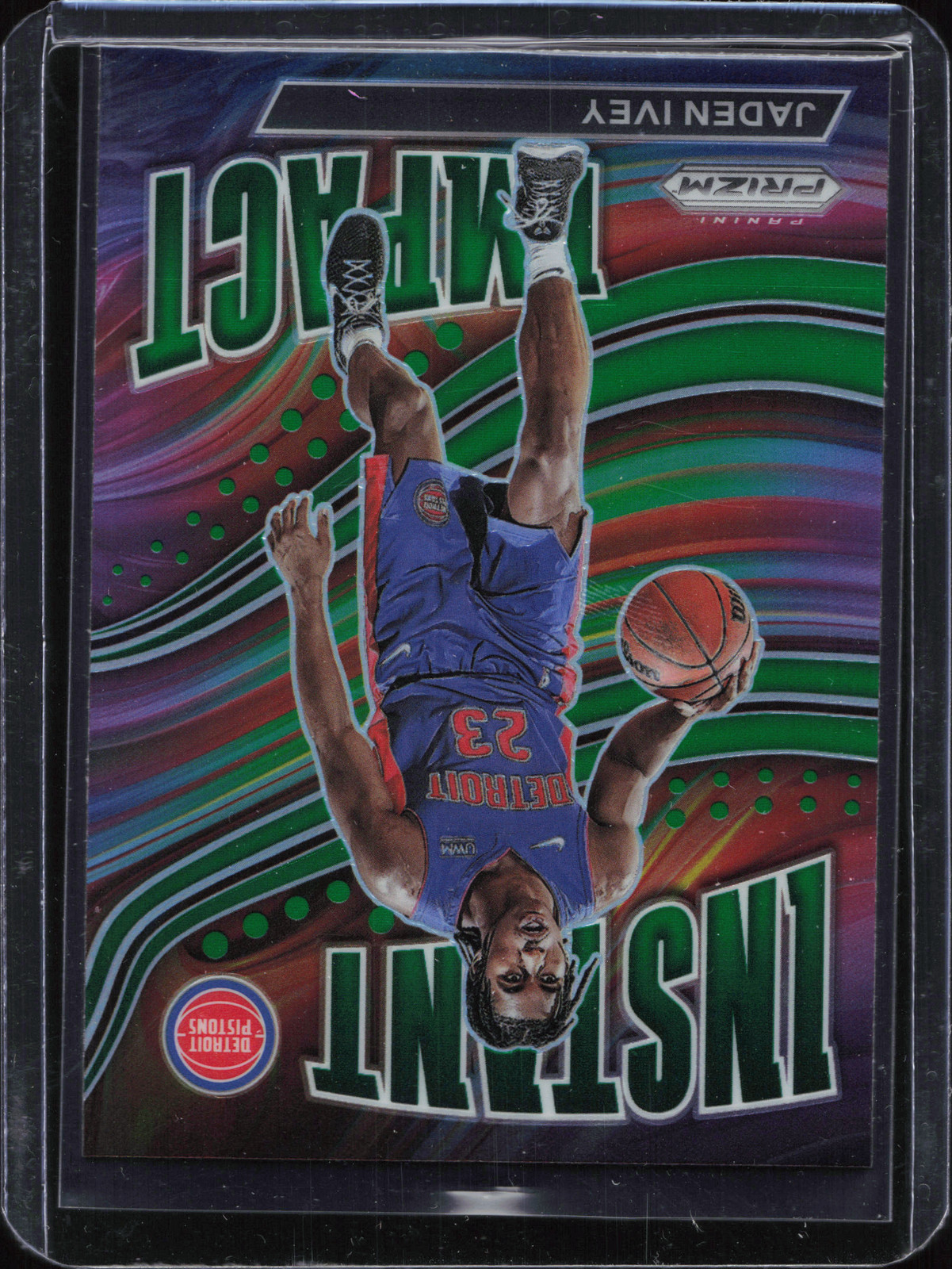 2022 Panini Prizm Instant Impact Green #25 Jaden Ivey