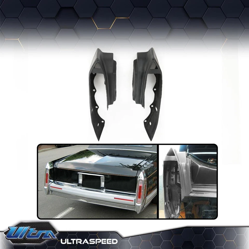 FIT FOR 80-92 CADILLAC FLEETWOOD BROUGHAM DEVILLE REAR FIBERGLASS BUMPER FILLERS - Image 2 of 4