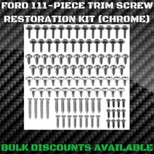 1959-1974 Ford Galaxie 500 Interior Exterior Molding Engine Bay Trim SCREW KIT