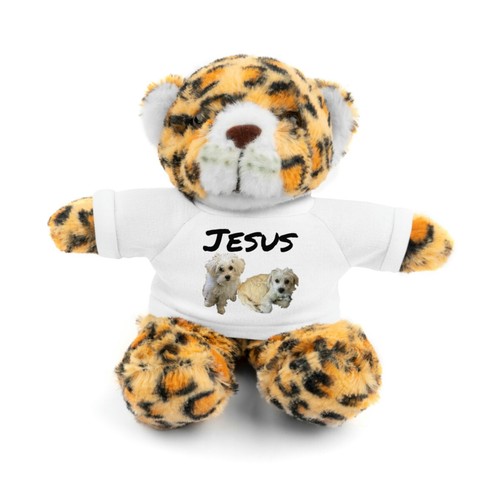 Jesus bear panda faith Christian Stuffed Animals Tee baby shower child birthday - 第 20/97 張圖片