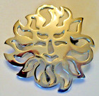 J.H. Breakell Sun Pin Sterling Silver Retired Newport Rhode Island Article Piece — photo 1