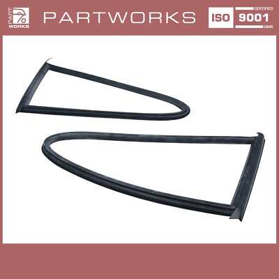 Gaskets triangle window for Porsche 911 Carrera 2.7 '74 rear L+R