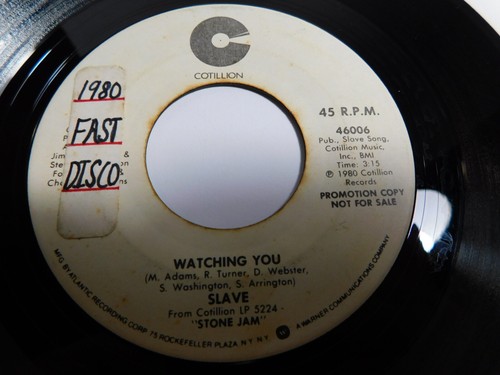 Slave – Watching You 1980 7" Single PROMO 46006 Mono/Stereo - Picture 3 of 4