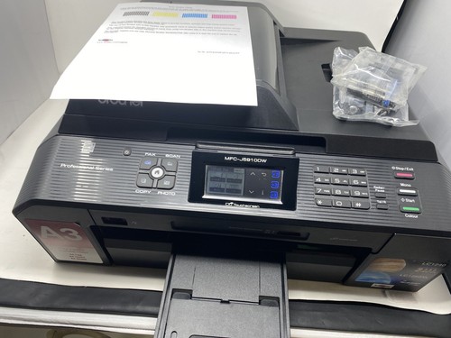 Brother MFC-J5910DW A3 Printer Wifi With Inks Full Work Extra Inks - Picture 5 of 10