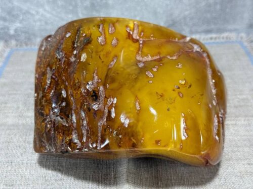 Natural amber, unprocessed, Baltic amber, large piece 895 grams. - Picture 23 of 24