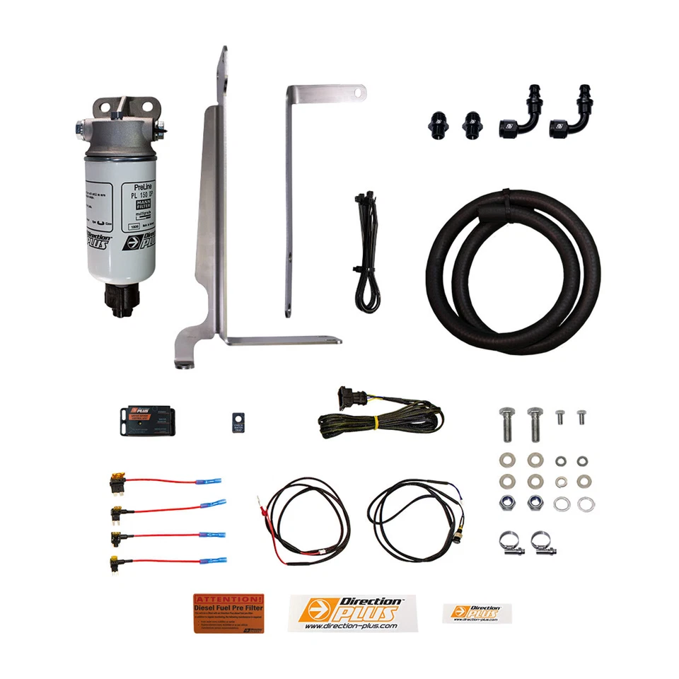 Mann PreLine Pre Filter Kit PL601DPK for Isuzu D-MAX 2 Dmax 3.0L 4JJ1TCX 2012-20 - image 2 of 4