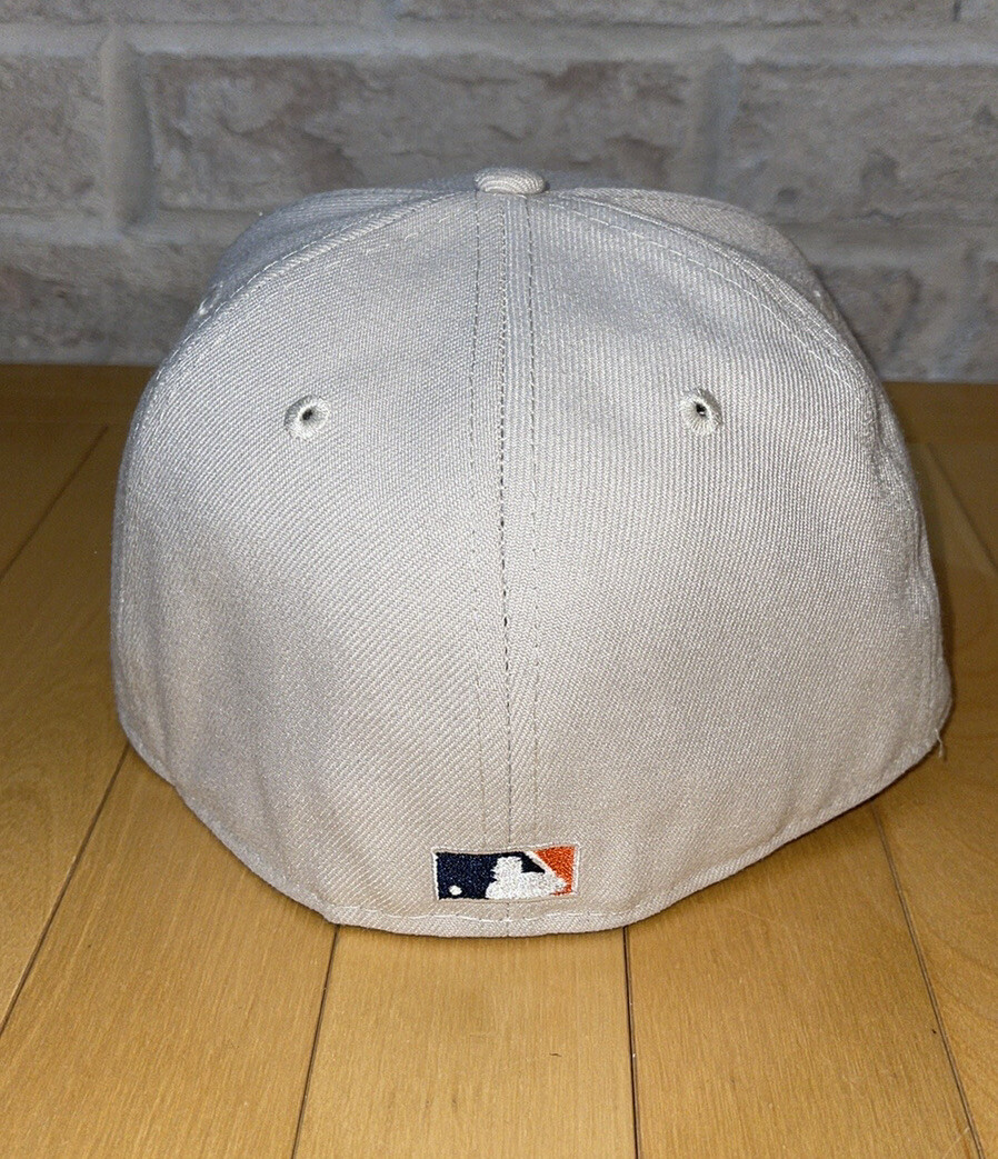 New Era 59Fifty Detroit Tigers Fitted Hat Size 7 1/8 Orange