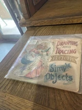 Drawing And Tracing Book Simple Objects  Mclaughlin Brothers 1899