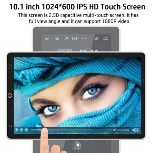 Rotatable 10.1'' Android 13 Touch Screen Car Stereo Radio GPS Wifi Double 2DIN - Picture 5 of 11