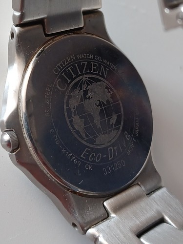 Vintage - Citizen Eco-Drive Men's Stainless Steels E110-K16750 - Picture 9 of 9