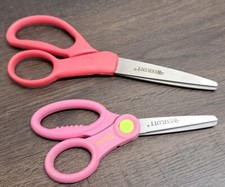 Westcott All Purpose Scissors Straight Cutting Red Adult  Pink Kids W Microban