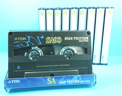   10x TDK SA 90 * Super Zustand * Tapes Cassettes Kassetten кассеты * 1998  