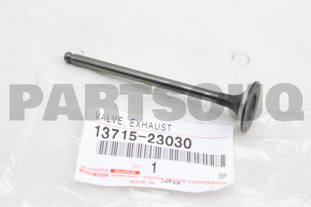 1371523030 Genuine Toyota VALVE, EXHAUST 13715-23030 | eBay