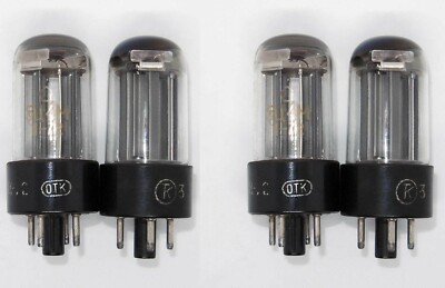 4 pcs NEW 5C4M / 5Ц4М ~ CV186=5Z4=GZ32=5AR4=GZ3 USSR Rectifier vintage Tubes