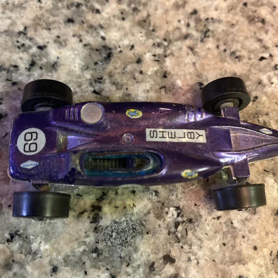 Hot Wheels Redline Shelby Turbine 1969 púrpura - HK diecast - de colección raro 1:64 Foto 3 de 3