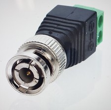10 pcs BNC Male to Screw Terminal Connector
