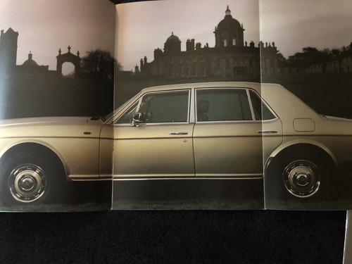 Rolls-Royce Bentley Silver Spirit Mulsanne 1981-82 Dealer Showroom Brochure OEM - Photo 4 sur 9